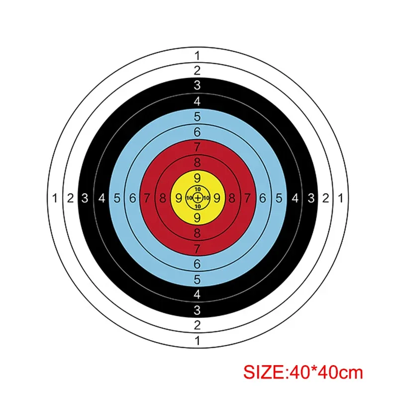 Archery Target Face - 1A 10 adet Meslek Okçuluk Hedefleri