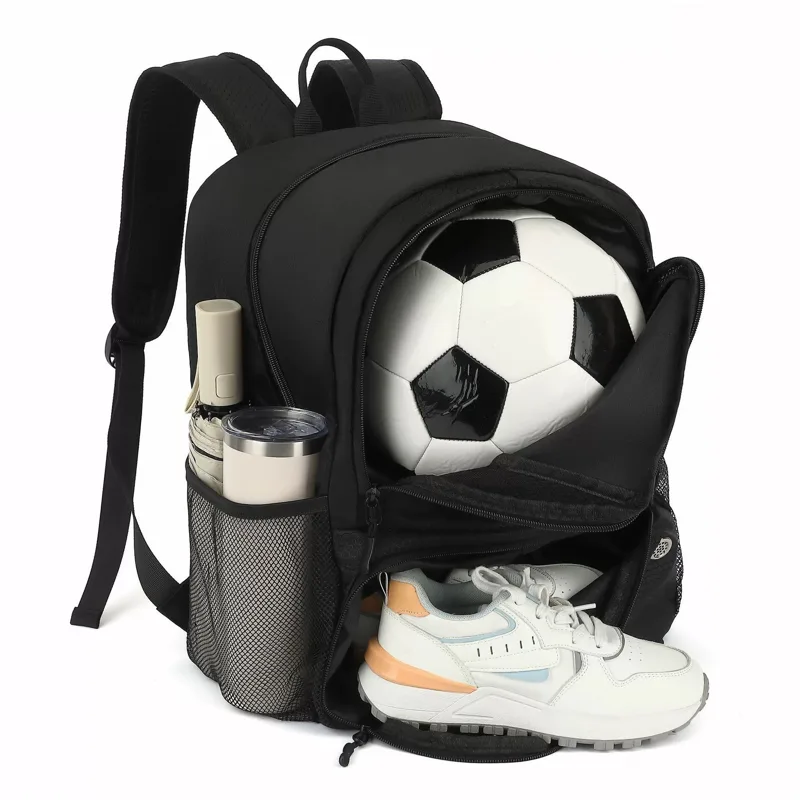 Sports Equipment Air China - Çift omuzlu futbol çantası, su geçirmez