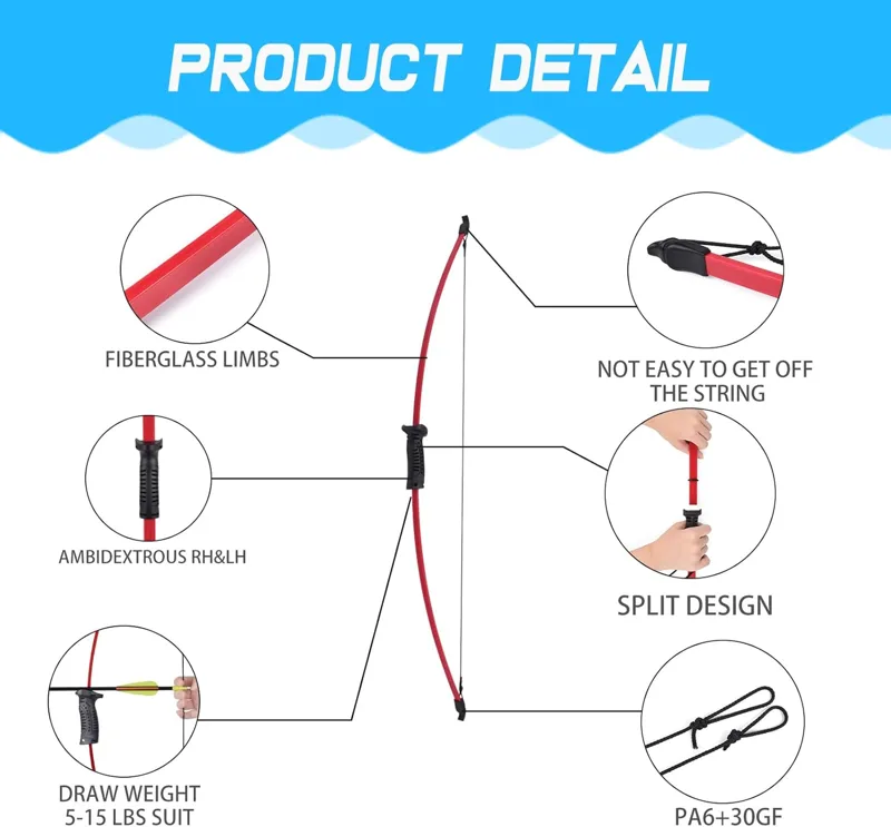 Archery Target Face - Recurve Yay ve Ok Seti Açık