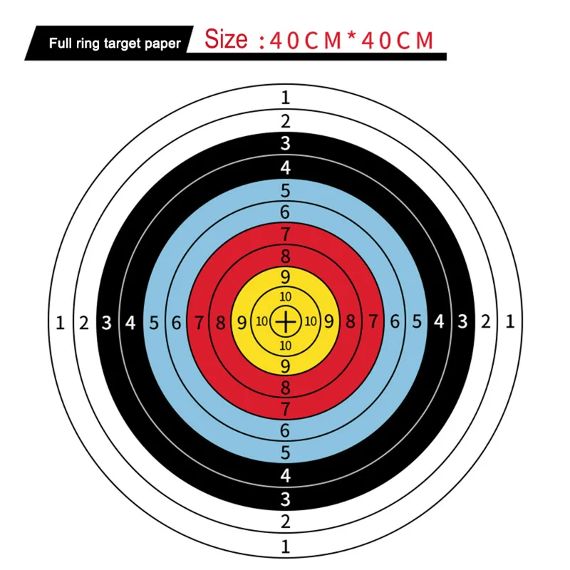 40x40cm a-Kağıt Atış Poligonu  - Archery Target Face incelemesi ve fiyatı