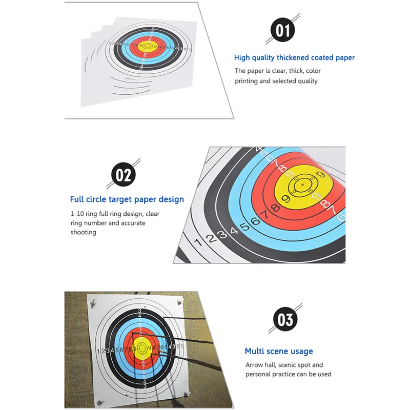 40x40cm a-Kağıt Atış Poligonu  - Archery Target Face incelemesi ve fiyatı