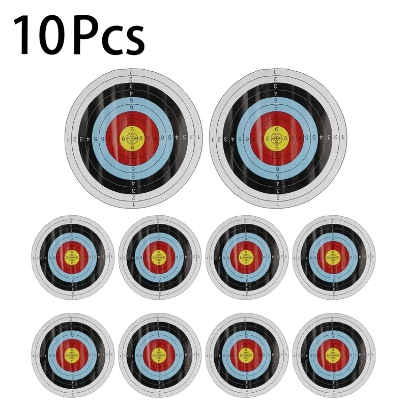 10 adet 40x40 cm Okçuluk Hedef - Archery Target Face incelemesi ve fiyatı