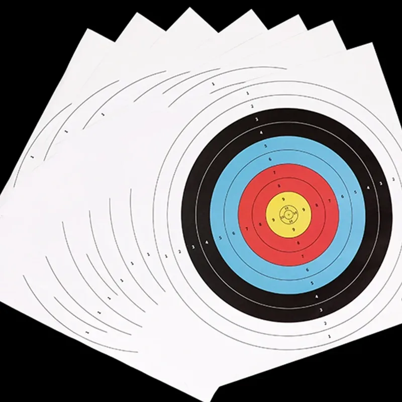 10 adet/grup Meslek Okçuluk He - Archery Target Face incelemesi ve fiyatı
