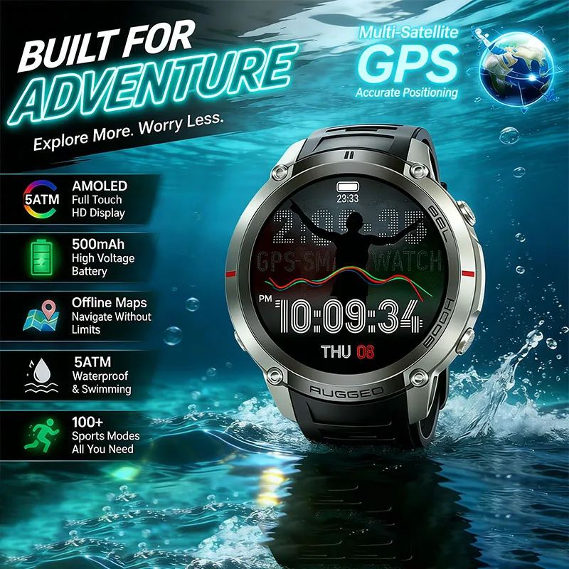 GPS Açık Hava Spor Saati 6 Uyd - Sports Equipment In French incelemesi ve fiyatı