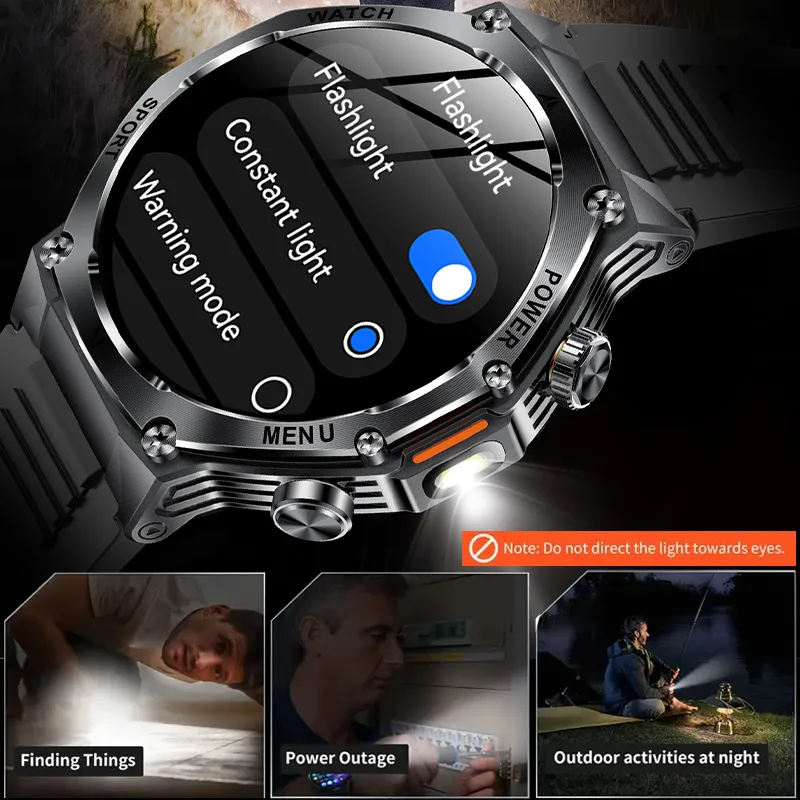 Taktik Tarz Akıllı Saat LED El - Sports Equipment In French incelemesi ve fiyatı