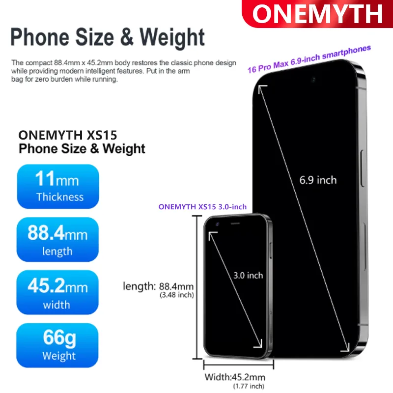 Mini Akıllı Telefon 3.0 İnç Ek - Sports Equipment In French incelemesi ve fiyatı
